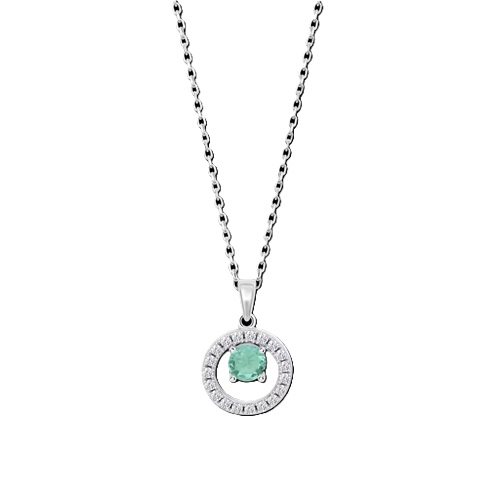 Collana Lotus Donna Lotus silver in Argento Cubic Zirconia LP3080-1/5 - LP3080-1/5